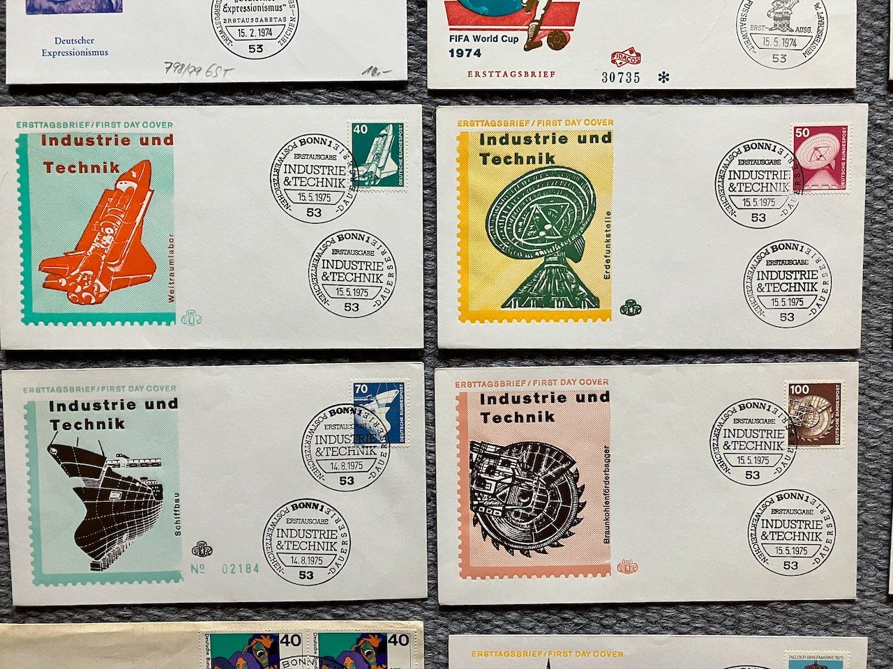 Tutti i francobolli: Deutschland - 31 FDC 1961-76 – Usato da Nesslau venduto da andi_hon 5