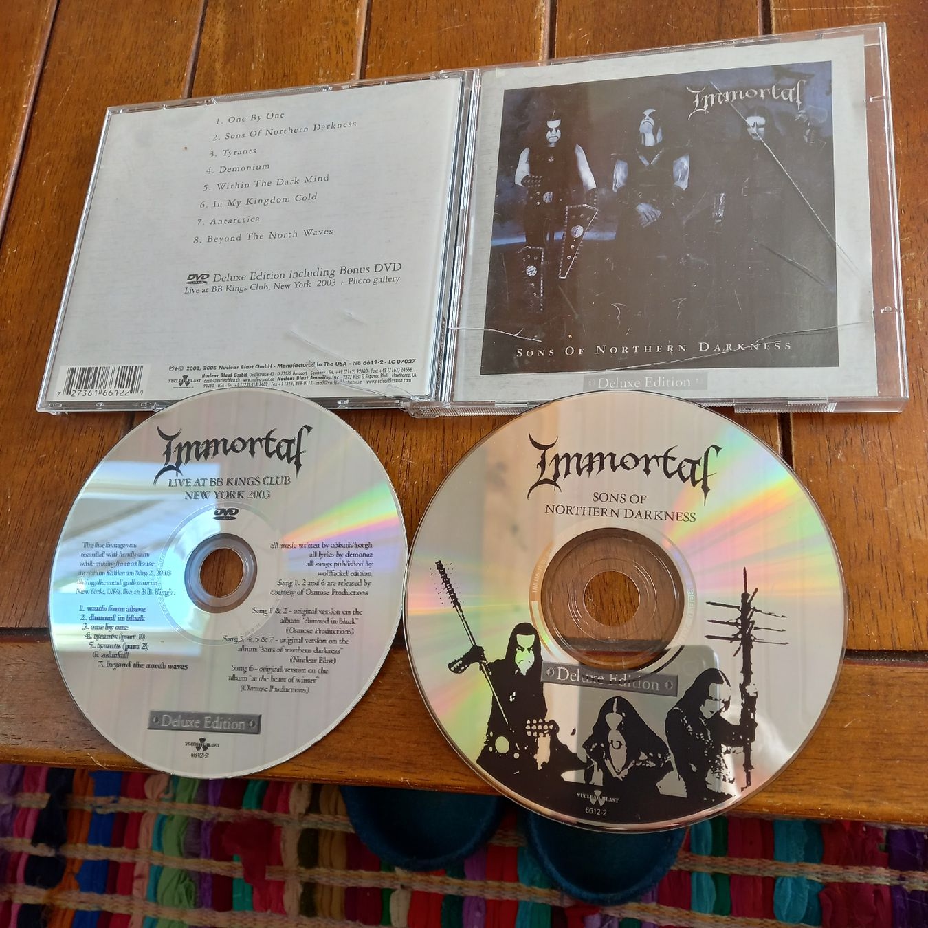 CD: immortal - sons...(deluxe cd, dvd) – Usato da St-Cergue venduto da VeganWarrior