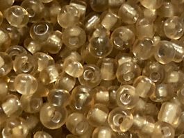 Rocailles Perlen GOLD 150 g