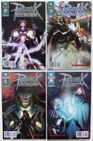RAGNAROK 1-4 COMPLETE INTO THE ABYSS MANGA TOKYOPOP 2002