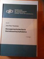 Managementorientierte Betriebswirtschaftslehre