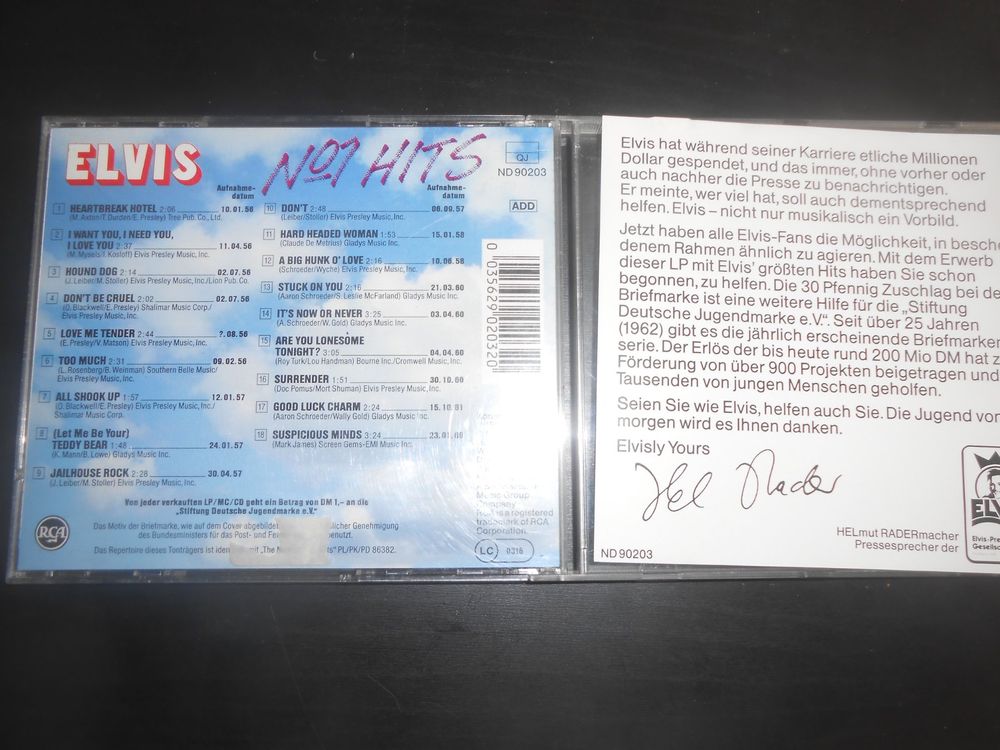 elvis-presley-elvis-no-1-hits-1988-kaufen-auf-ricardo