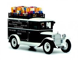 MERCEDES L1000 EXPRESS WEIHNACHTEN 2017 1:43 SCHUCO