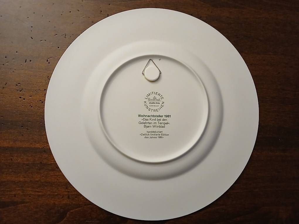 Rosenthal Piatti: Weihnachtsteller 81 Rosenthal – Nuovo (secondo la descrizione) da Arlesheim venduto da brs_j8pg 1