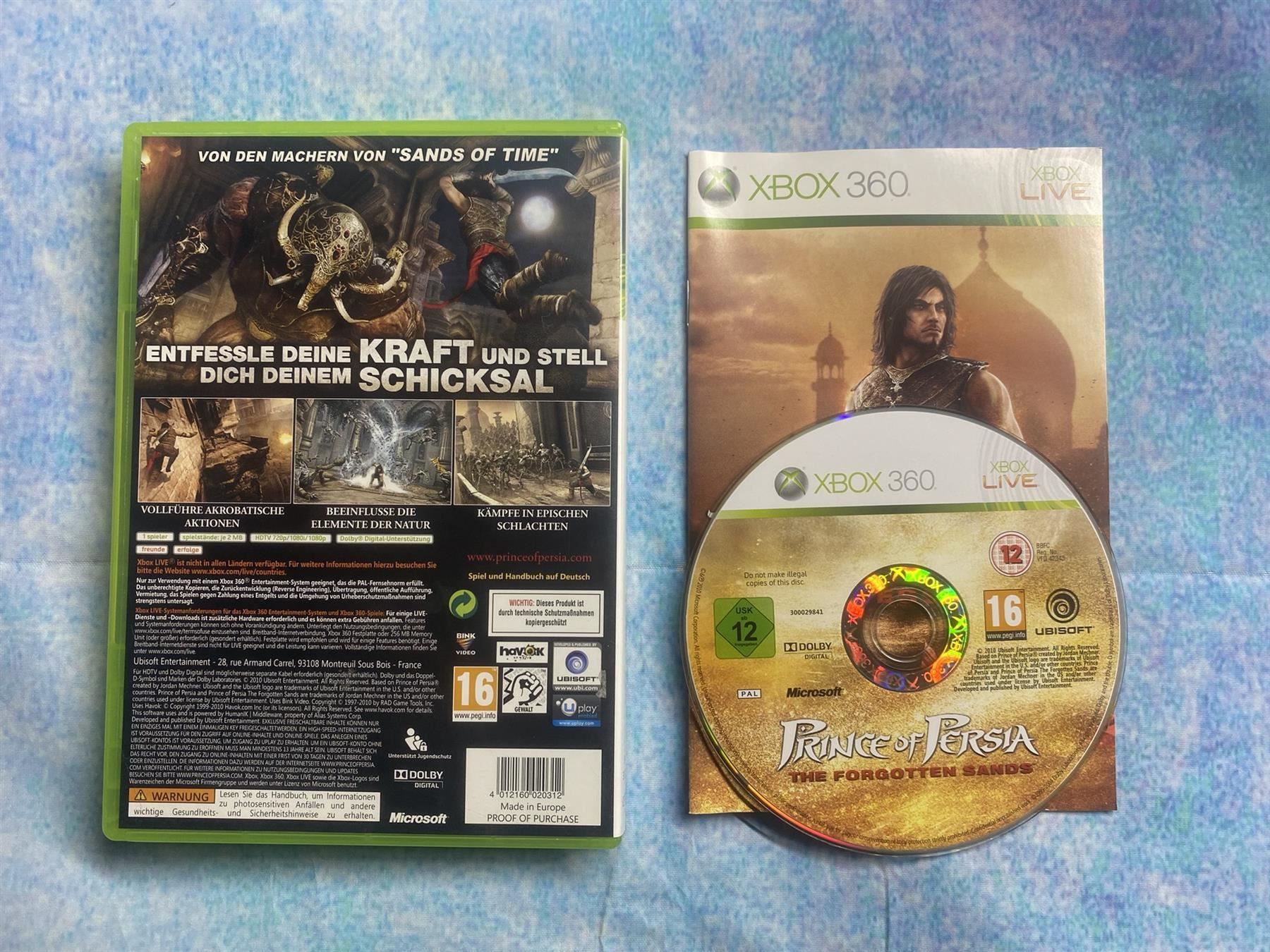 Microsoft Spiele: Xbox360: Prince of Persia – Gebraucht aus Märstetten von AlienNova 1