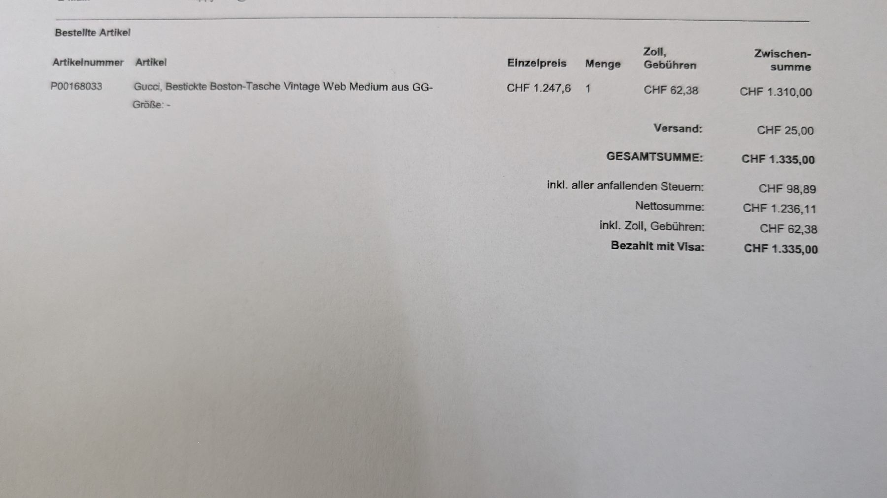 Gucci Borse da donna: Gucci Boston Bag Biene Vintage Web Medium GG – Nuovo (secondo la descrizione) da Merenschwand venduto da lorelei-05 4