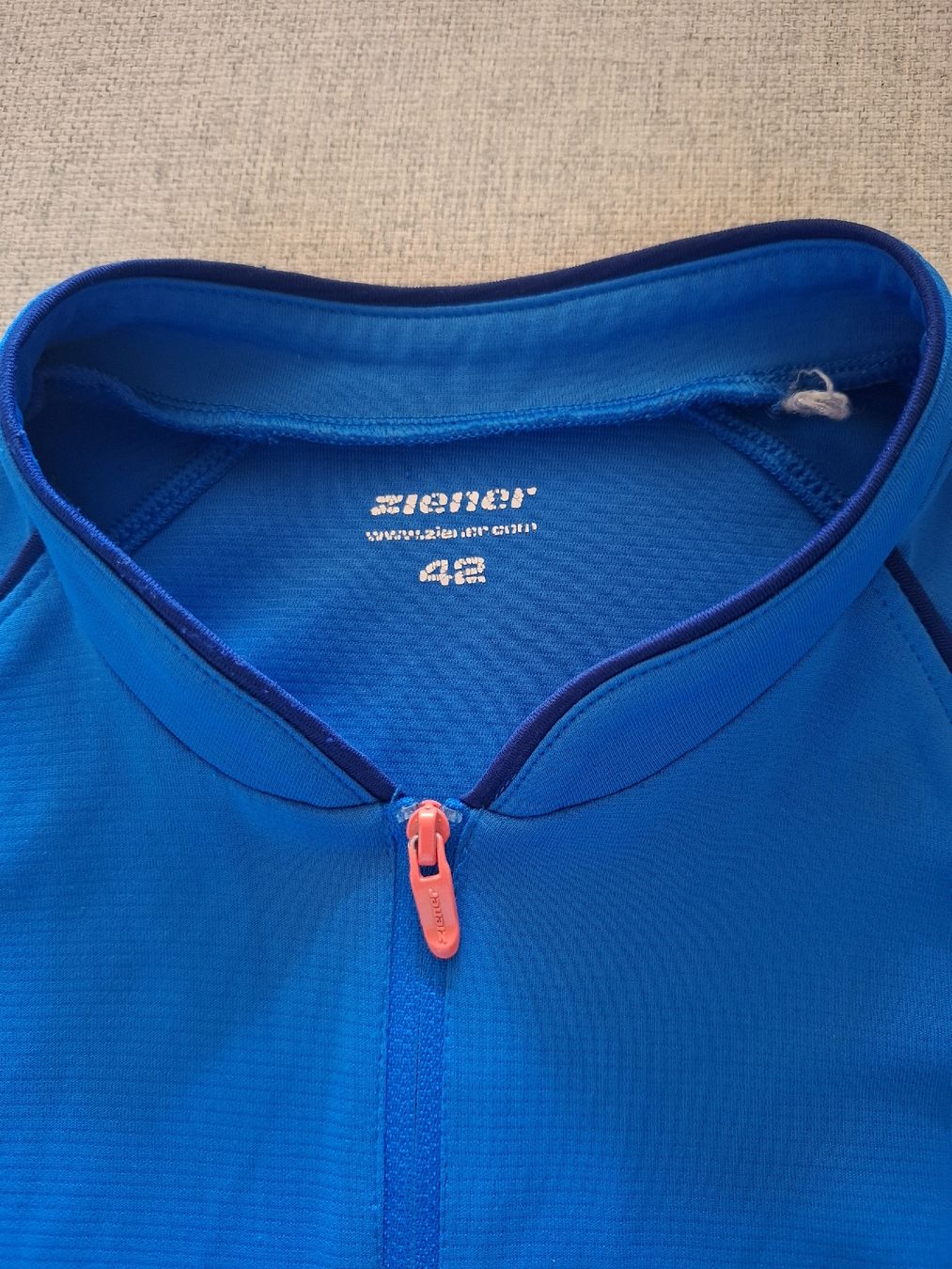 Ziener Canottiere & Pantaloni: Velo Trikot Blau – Usato da Knonau venduto da fil_f8wd 2