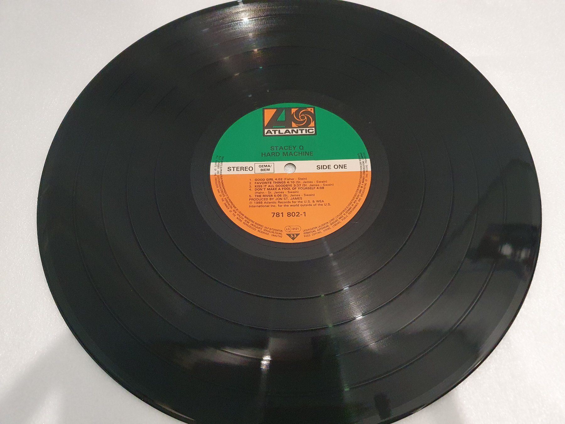 Dischi in vinile: Stacey Q – Hard Machine – Usato da Uster venduto da Vinyl-Leidenschaft 4