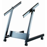 Quik Lok RS658 EU 14-U tilt-adjustable rack stand