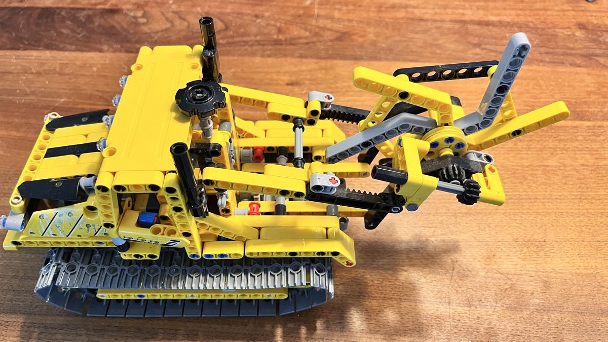 Lego Giocattoli: Lego Technics Raupenlader, Buggy, Raupenkran, Bulldozer – Usato da Baar venduto da famvg 1