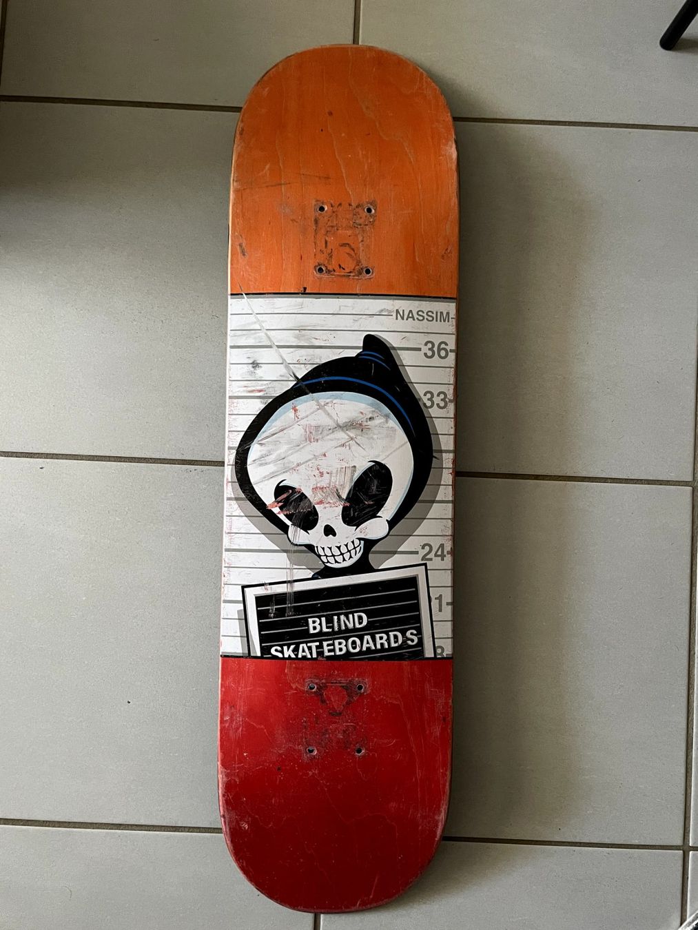 Skateboards: Skate Blind deck 8.125 – Gebraucht aus Courtaman von ale_5jxm