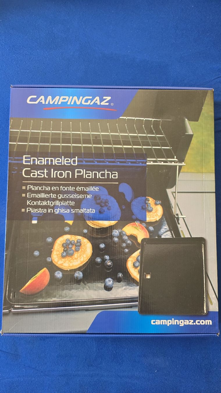 Griglie: Campingaz Kontaktgrillplatte – Nuovo e nell'imballaggio originale da Horgen venduto da Chueni99