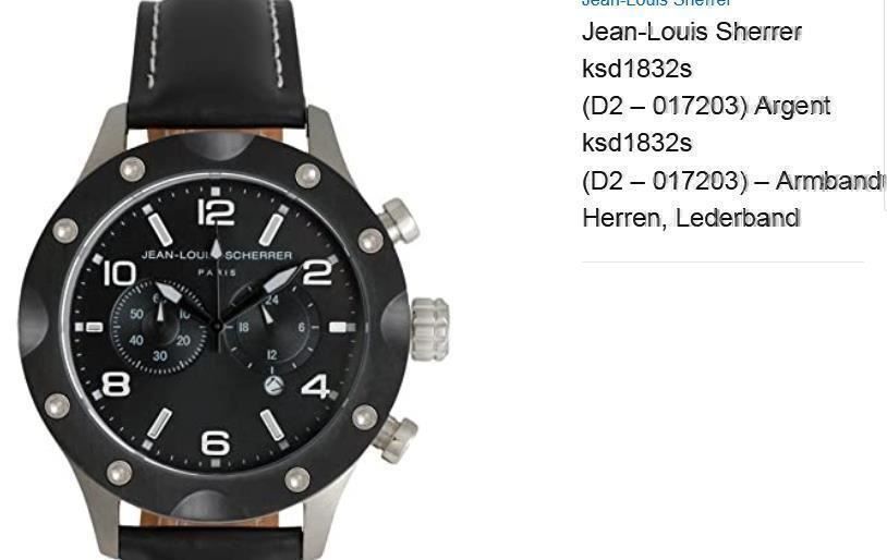 Montre jean 2024 louis scherrer prix