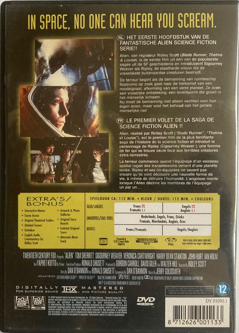 Tous les DVDs: ALIEN – D'occasion à Poliez-Pittet par Newtown-Records 1