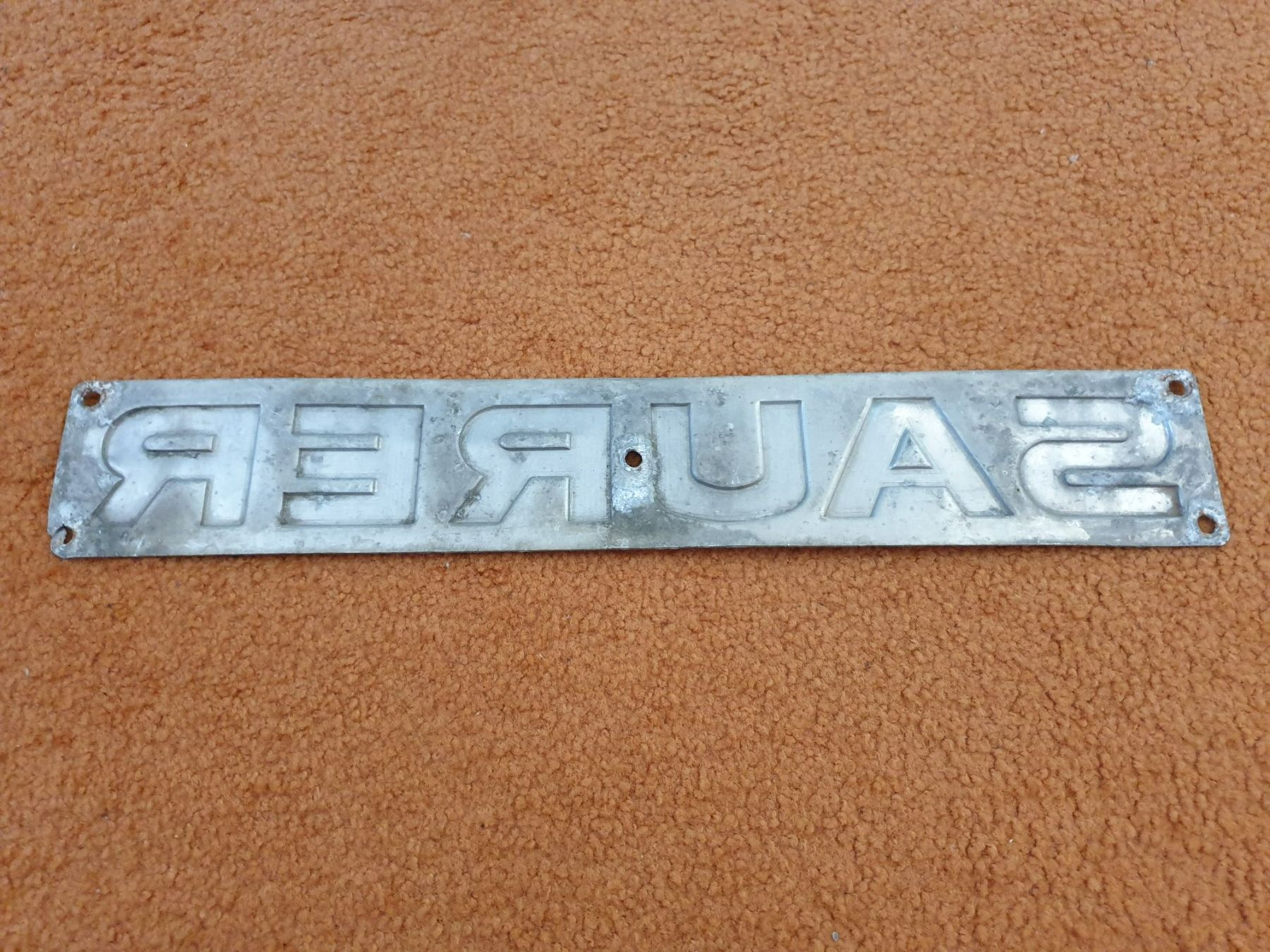 Saurer Insegne: Schild SAURER – Usato da Mörschwil venduto da spirspi 5
