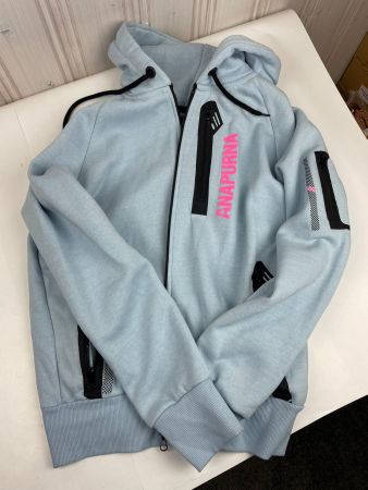 Anapurna Damen Zip Hoodie, hellblau, Gr. 4 / XS