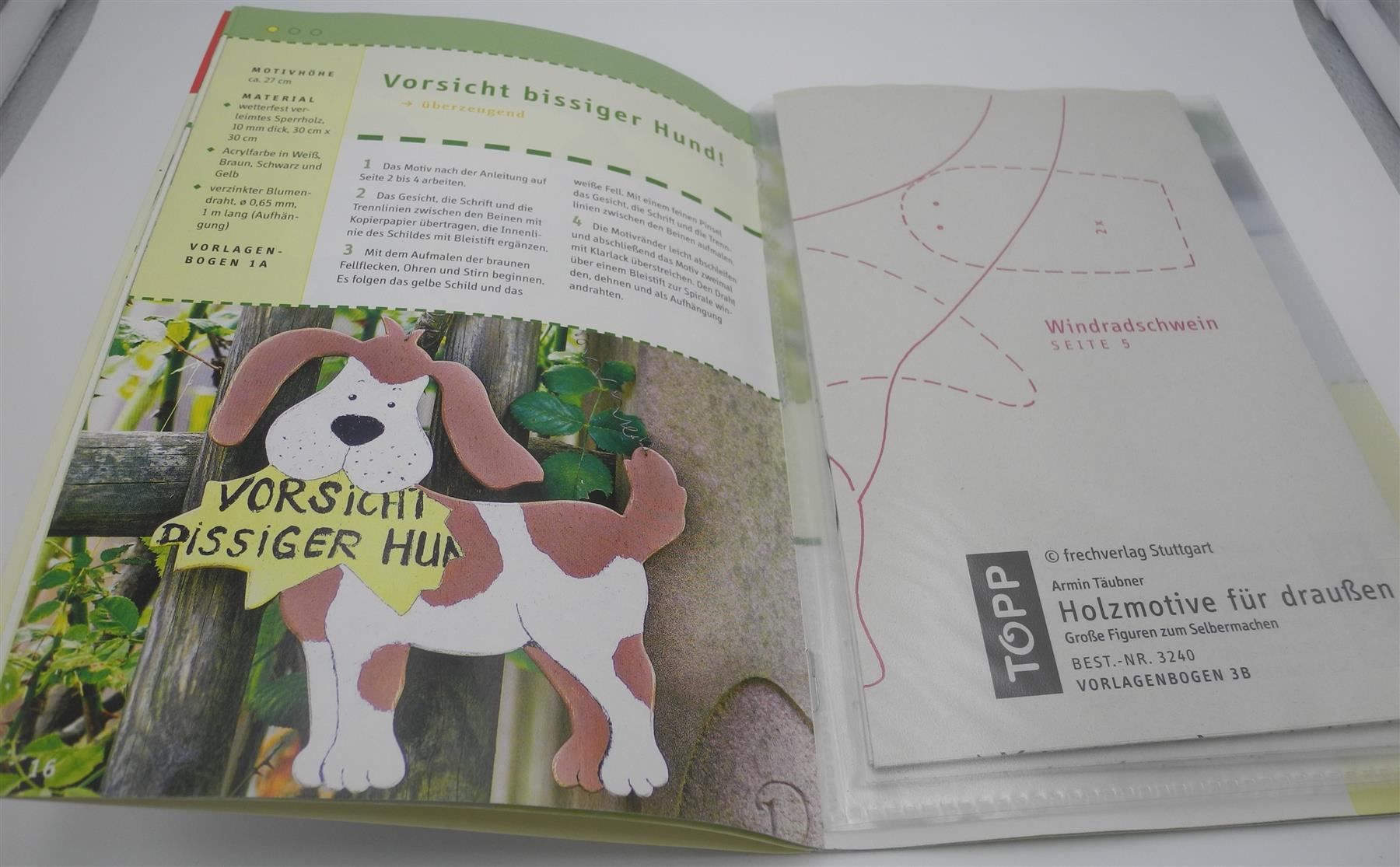 Kit bricolage: 3 Bastelbücher Holzmotive, Nr. 20a – Usato da Kottwil venduto da Crazyrolf 3