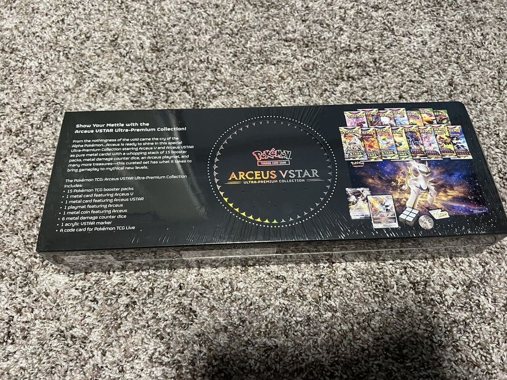 pokemon trading card game arceus vstar ultra-premium collection exclusive Pokemon Arceus VSTAR main image 0
