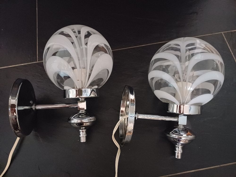 Wunderschne Wandlampen Vintage Italian Bild