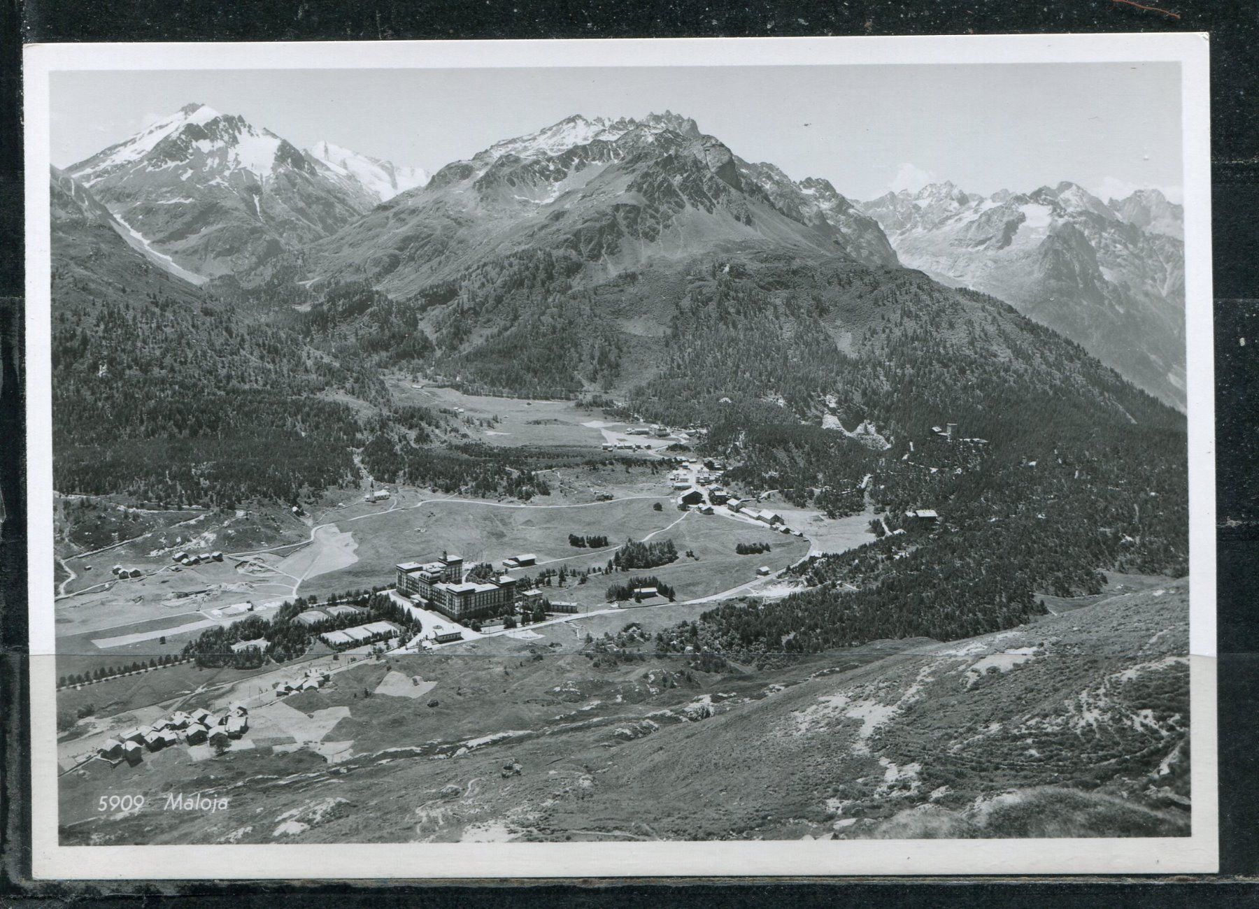 Cartoline postali: Maloja   Luftbild – Usato da Aarau venduto da kufi44
