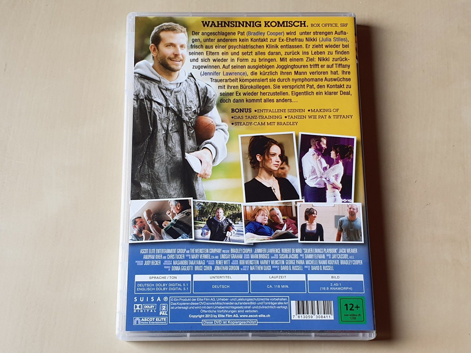 Alle DVDs: Silver Linings Playbook – Gebraucht aus Stansstad von collectorsshop 1