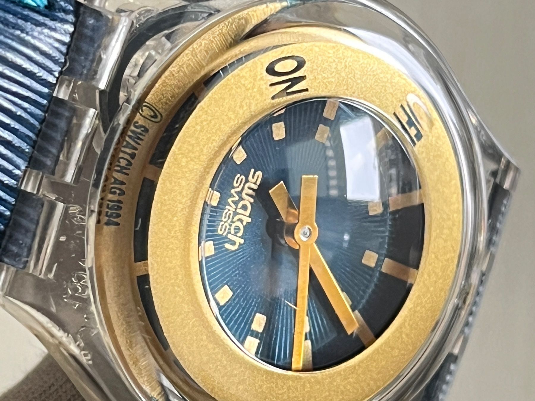 Swatch Orologi: Swatch Uhr, seltenes Modell "ON OFF", Top! – Usato da Grenchen venduto da chththl 5