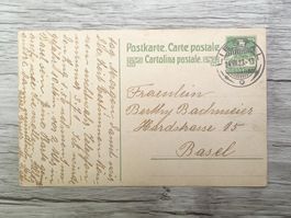 TR52 Carte Postale + Timbre Suisse 1923