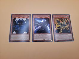 Die Götterkarten in wunderschönem Secret Rare