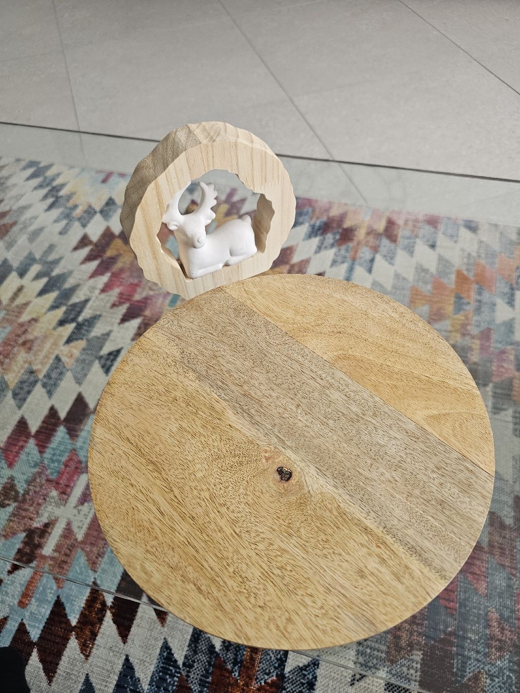 Alle Dekorationen: Dekoration Holz Reh mit Eicheln Dekoelemente Set – Neu (gemäss Beschreibung) aus Schaffhausen von tezo81 1