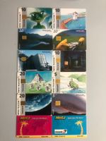 12 verschiedene Taxcard Telefonkarten Swisscom    2. Serie