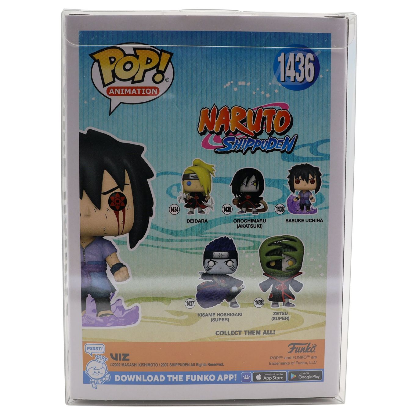 Funko Figuren: Sasuke Uchiha [GITD Exlusive] #1436 Funko POP Naruto - NEW – Neu und originalverpackt aus Paudex von dindeboy 1