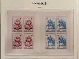 Bloc Croix-Rouge France 1960 avec timbres neufs