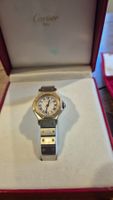montre de collection Cartier Santos ronde PM OR/AC, 90730078