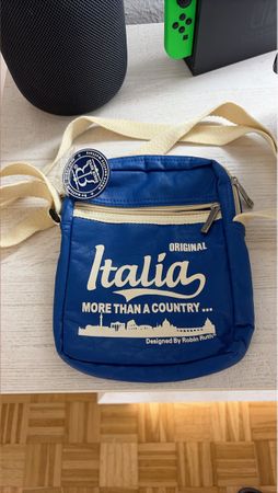 Umhängetasche Robin Ruth Italia blau neuwertig