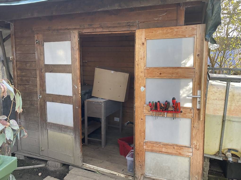 Casette da giardino & serre: Gartenhäuschen aus Holz – Usato da Hochdorf venduto da Kiddy0 2