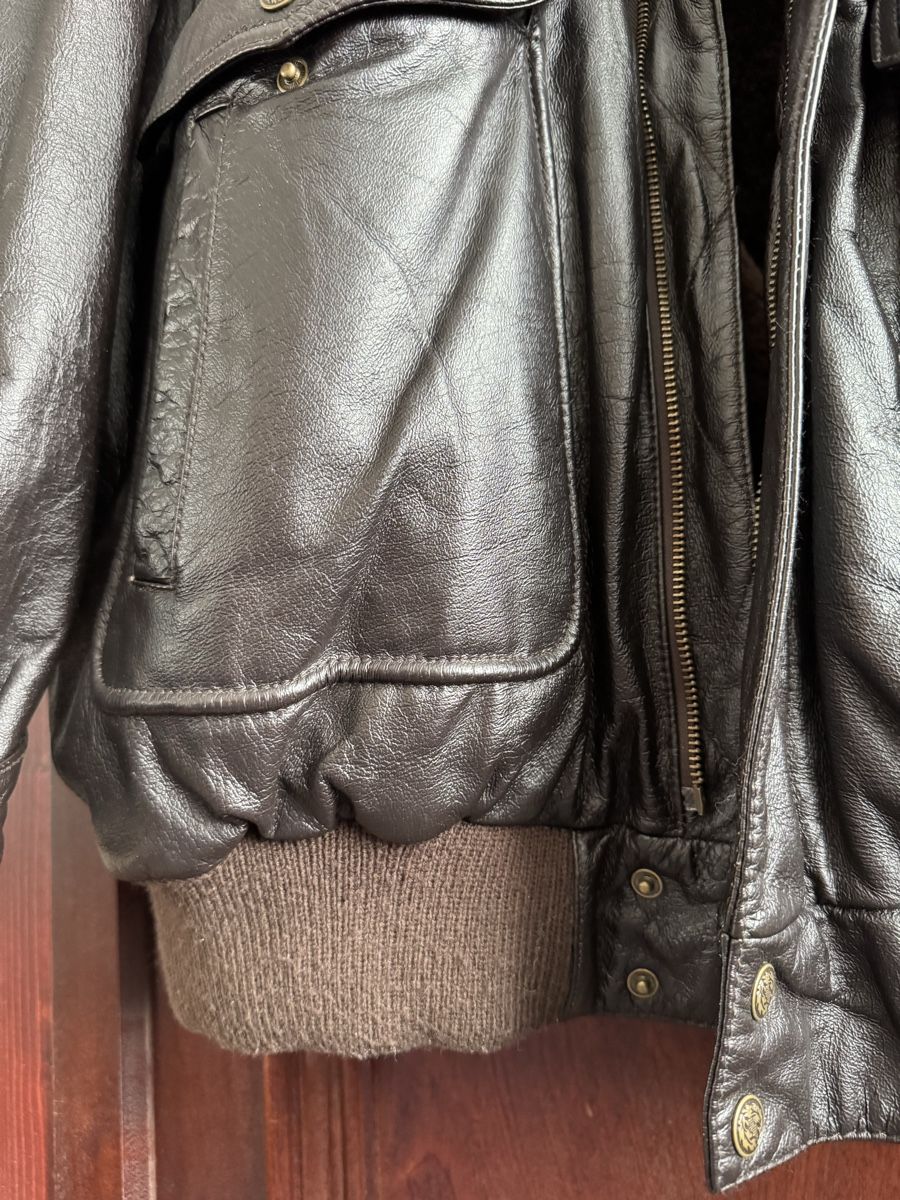 Jacken: Lederjacke Echtleder Pilotenjacke – Gebraucht aus Obfelden von cesarina10 3