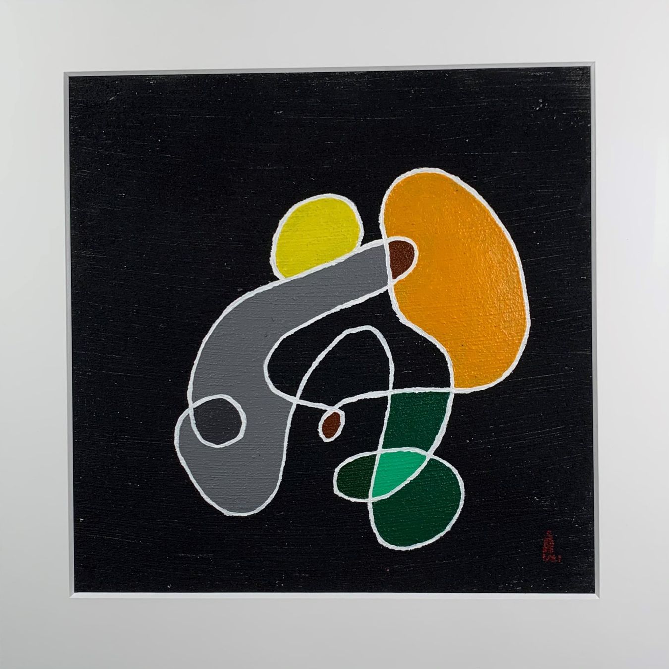 Dipinti: Original Schweizer Kunst: Der Streit – Usato da Basel venduto da EsZed 1