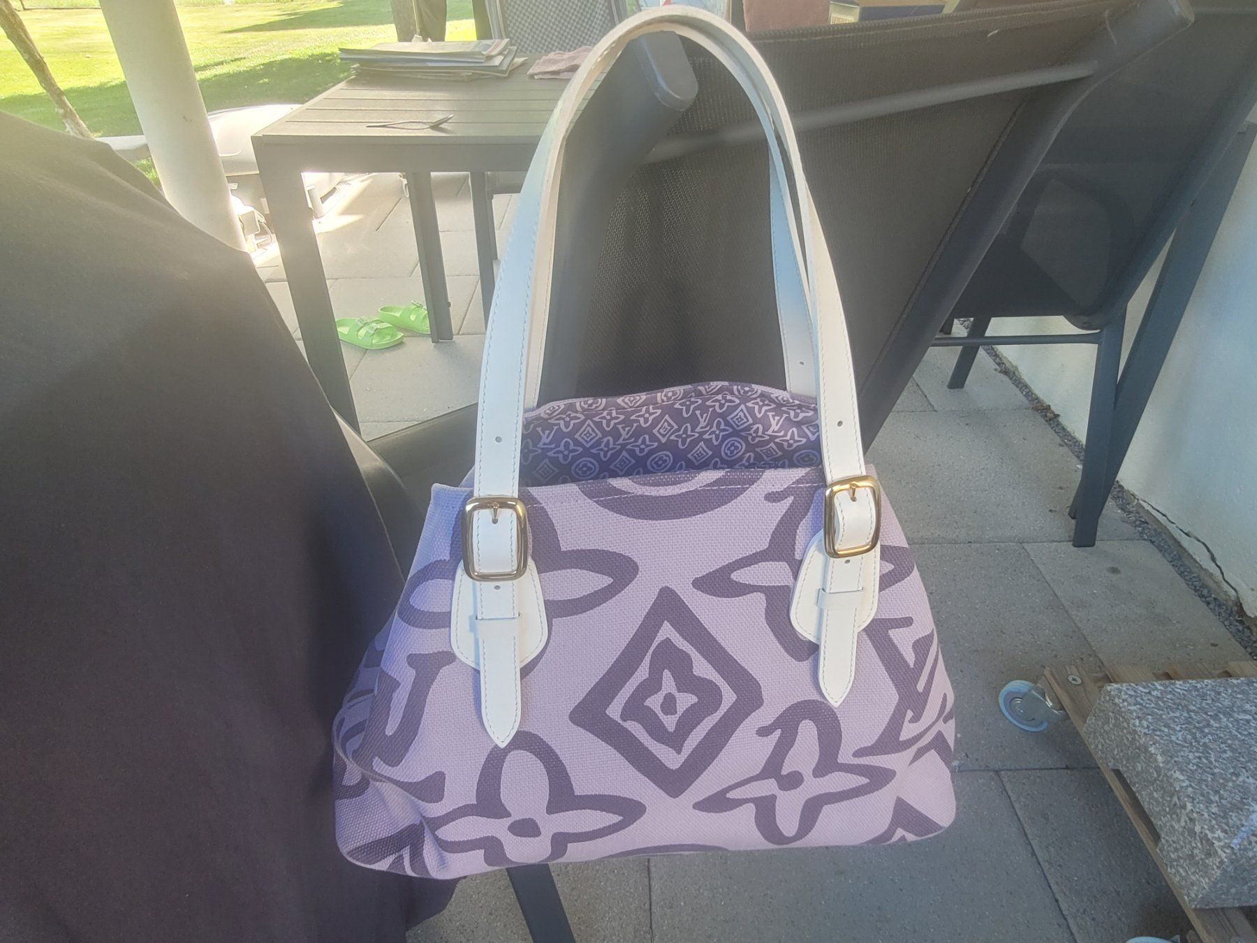 Louis Vuitton Borse da donna: Louis Vuitton Purple Monogram Tahitienne Cabas – Nuovo (secondo la descrizione) da Balsthal venduto da Marche 1