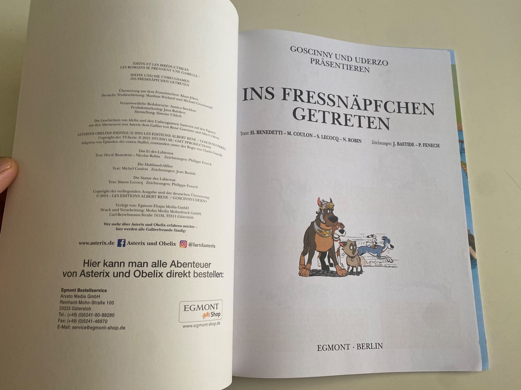 Fumetti: IDEFIX UND DIE UNBEUGSAMEN BAND 2 – Usato da Münsingen venduto da Ganjam 3