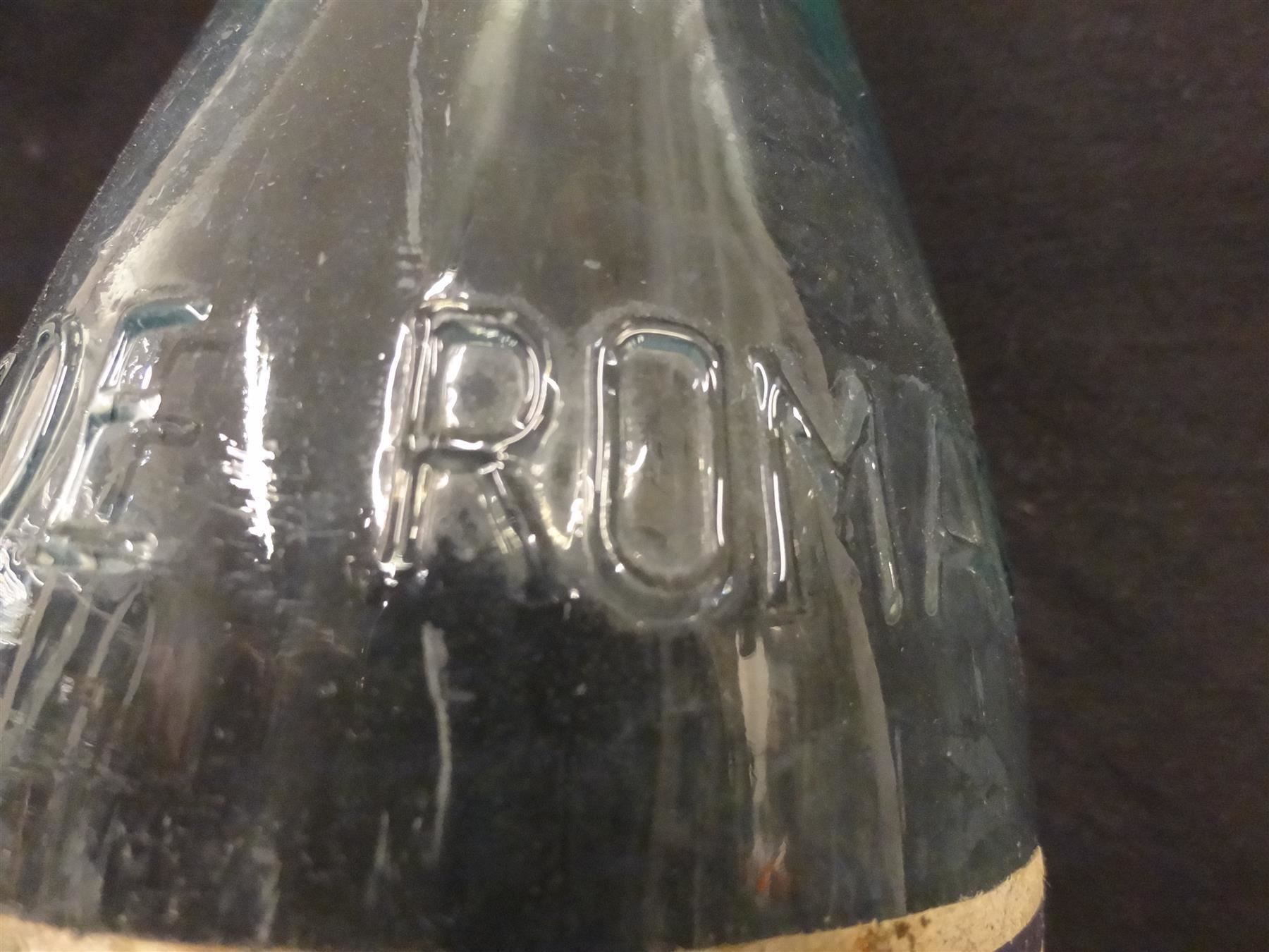 Gläser, Krüge & Flaschen: alte Flasche EAUX DE ROMANEL – Gebraucht aus Kerzers von Flaschenposten 6