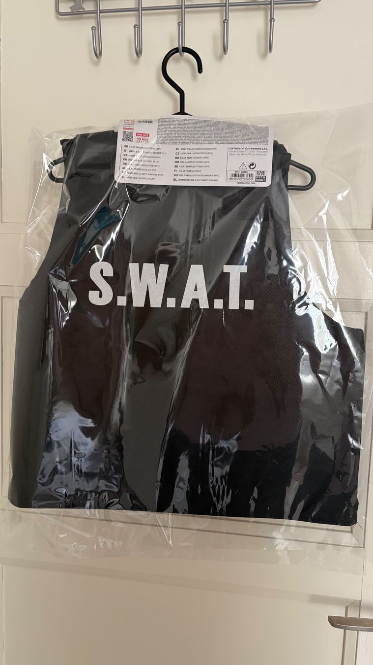 Costumi: SWAT Kostüm (Weste) – Nuovo e nell'imballaggio originale da Wollerau venduto da sid_g2jc 1