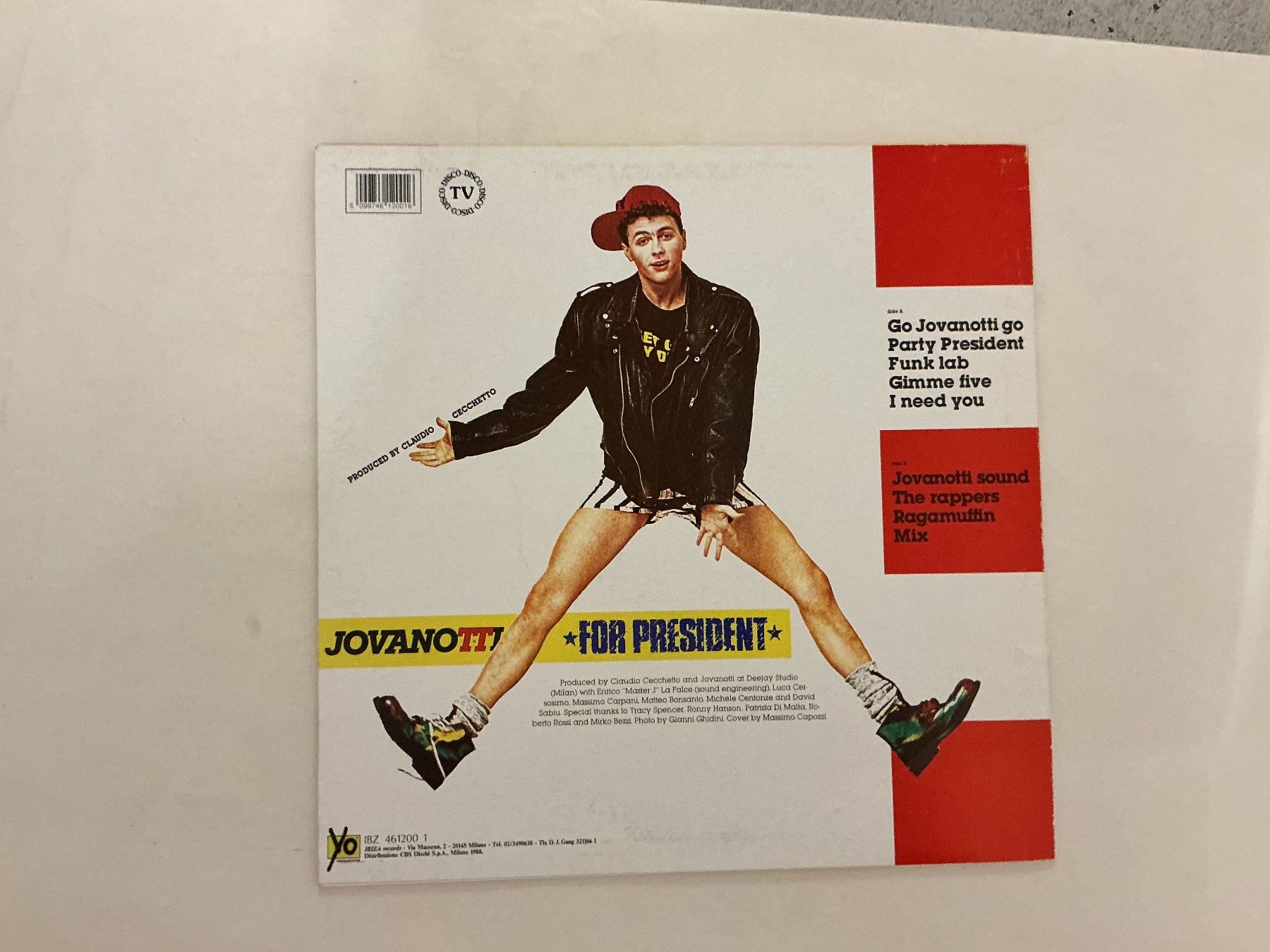 Vinyles: Jovanotti LP - For President – D'occasion à Winterthur par Tumko_7_Vinyl 1