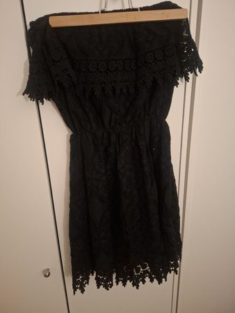 Schönes Sommerkleid, schulterfrei, Grösse M, schwarz!