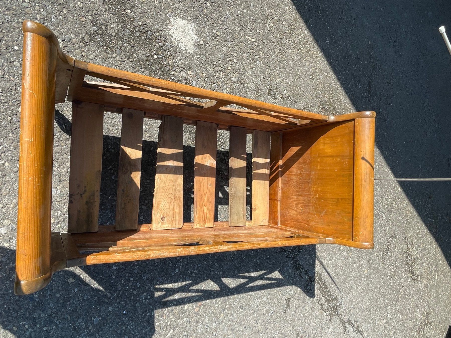 Letti: Kinderbett Holz, Biedermeier, antik, zerlegbar. – Usato da Koblenz venduto da Rbaldinger54 4
