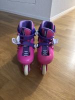 Oxelo Play Inline Skates Pink Purple Size 26-28 Used