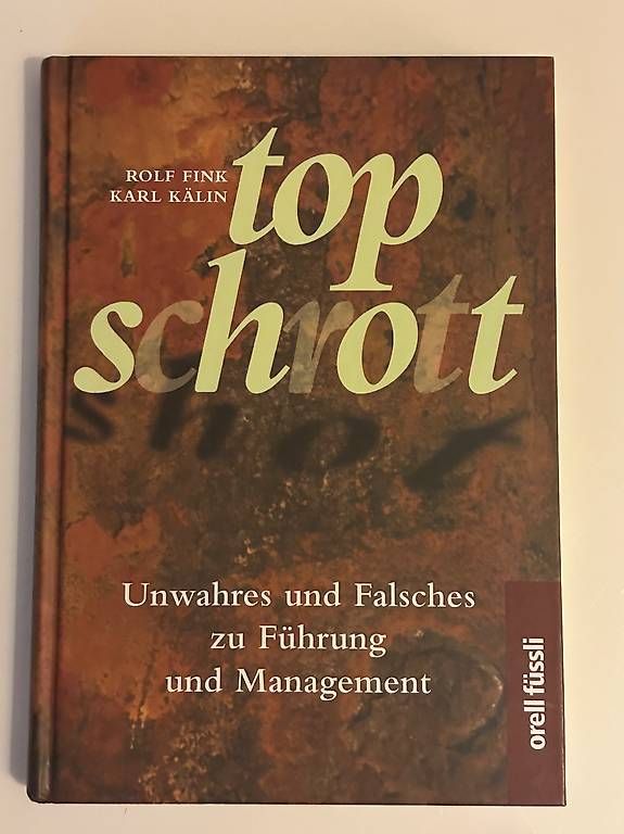 Livres: Top Schrott – D'occasion à Bern par Nina_F