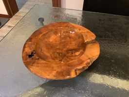 holzschale lackiert
