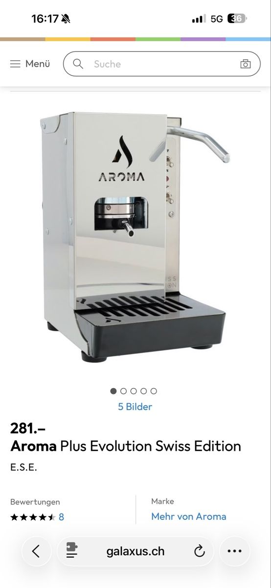 Machines à café & Machines à expresso: Aroma Plus Kaffeemaschine NEU – Neuf avec emballage d'origine à Urtenen-Schönbühl par GadgetsBern 3