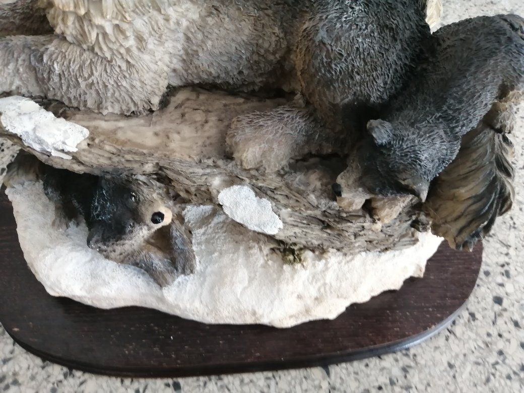 Figuren: Wolfsfamilie auf Felsen – Gebraucht aus Thun von Pemoya 4