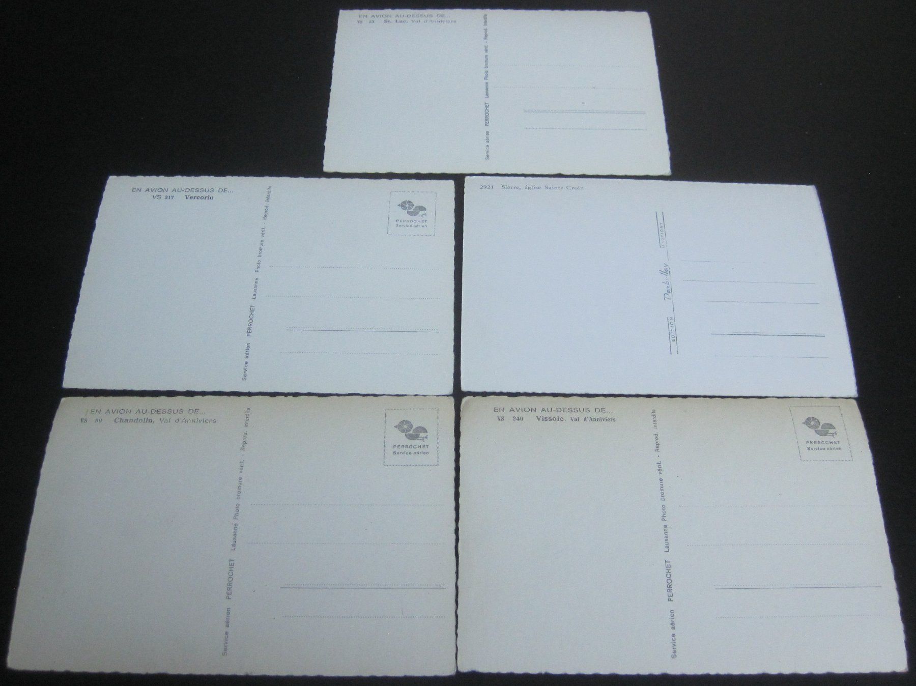 Cartoline postali: Schweiz 5 verschiedene alte Ansichtskarten – Usato da Waltenschwil venduto da lehrblaetz55 1